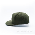 Cappello a snapback a 6 pannelli in pelle